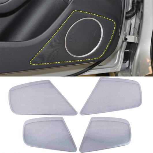 適用: アウディ/AUDI A4 B8 セダン 2009-2016 ドア オーディオ スピーカー カバー ラウドスピーカー パッド トリム フレーム ステッカー ステンレス インテリア アクセサリー タイプ002 AL-OO-4805 AL 21,722円