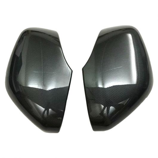 適用: 日産 パトロール Y62 2017 2018 エクステリア アクセサリー カーボンファイバー リア ビュー サイド ミラー カバー ケース シェル トリム カーボン調 AL-OO-4832 AL