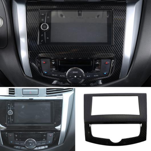 ABS カーボン ファイバー フロント スモール 通気口 装飾 カバー トリム 適用: 日産 ナバラ NP300 2017 2018 2019 アクセサリー タイプ007 AL-OO-4866 ALの通販は