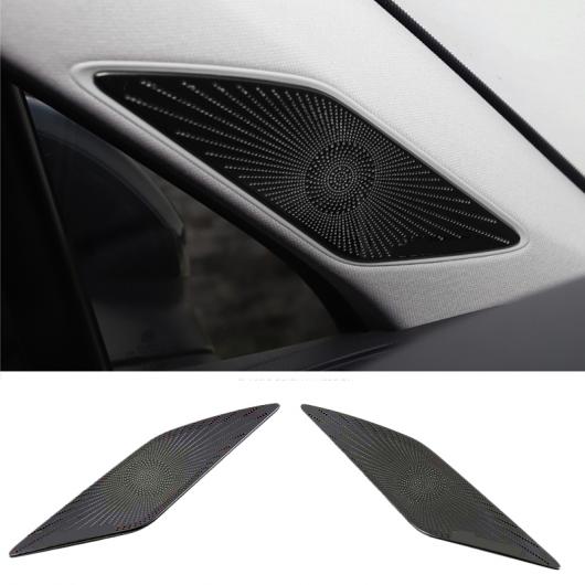 適用: VW フォルクスワーゲン/VOLKSWAGEN トゥアレグ CR7 2017 2018 2019 Aピラー ラウドスピーカー 装飾 ドア ホーン カバー スピーカー ネット 保護 スタイリング タイプ002 AL-OO-4874 AL