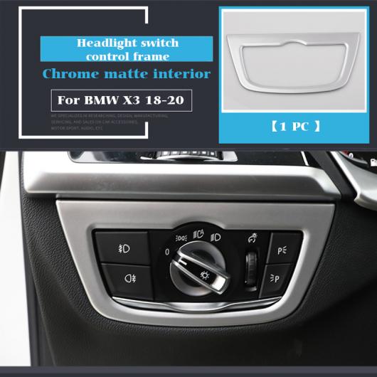 適用: BMW X3 X4 G01 G02 2019 2020 インテリア アクセサリー ABS クローム マット 装飾 カバー トリム タイプ003 AL-OO-4921 AL