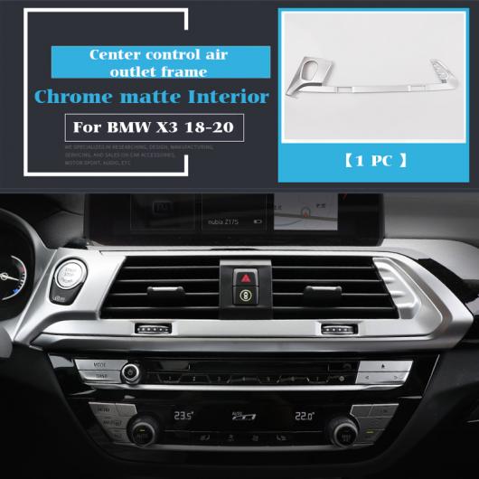 AL 適用: BMW X3 X4 G01 G02 2019 2020 インテリア アクセサリー ABS クローム マット 装飾 カバー トリム タイプ004 AL-OO-4921