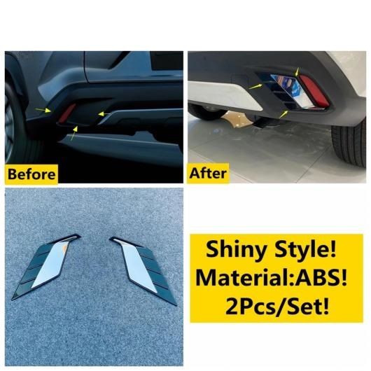 フロント/リア バンパー フォグライト ランプ フレーム/アイリッド アイブロー ストライプ カバー トリム 適用: トヨタ カローラ クロス 2021 2022 タイプA AL-OO-4975 ALの通販は 12,358円