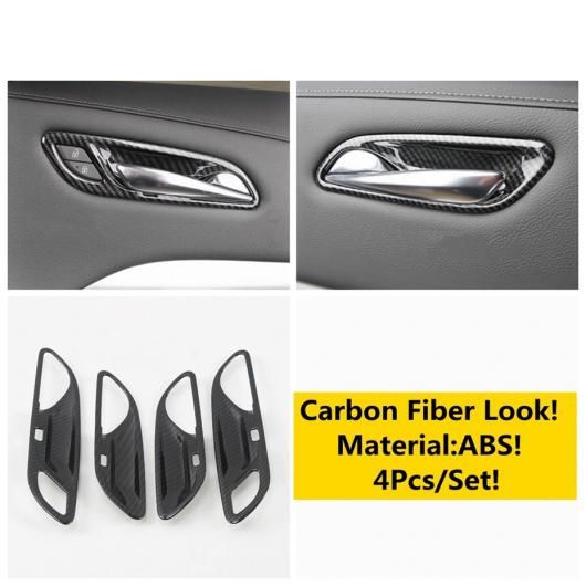 ギア シフト ヘッド ノブ/ドア ボウル インテリア カバー トリム 適用: キャデラック/CADILLAC XT4 2019 2020 2021 2022 インテリア カーボンファイバー ABS アクセサリー タイプG AL-OO-4986 AL