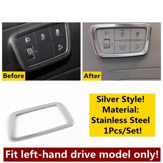 AL ヘッド ライト リア エア AC 吹き出し口 ウインドウ リフト カップホルダー カバー トリム ステンレス スチール アクセサリー 適用: タイプC AL-OO-5066の通販は 6,019円