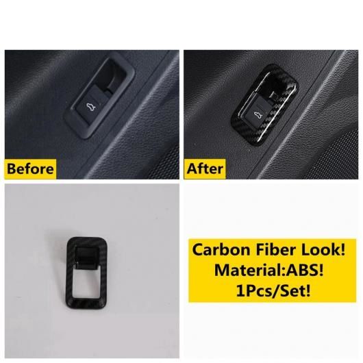 ABS カーボンファイバー インテリア 適用: アウディ/AUDI Q3 2019-2022 エア AC ハンドル ボウル ピラー A スピーカー ウインドウ リフト カップホルダー カバー トリム タイプH AL-OO-5098 ALの通販は