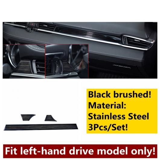 ギア パネル スタート ストップ プッシュ ボタン セントラル コントロール フレーム ストリップ カバー トリム 適用: MAZDA6 2019-2021 ステンレス スチール/ABS アクセサリー タイプM AL-OO-5111 AL