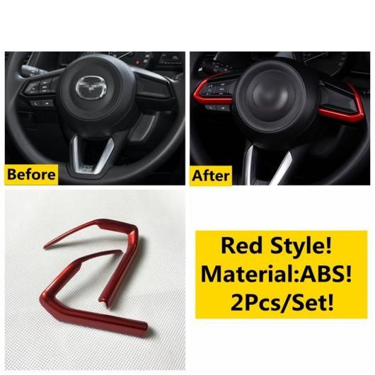 AL 適用: MAZDA3 2014-2018 レッド アクセサリー エア AC 吹き出し口 ドリンクホルダー ハンドル ボウル ギア ヘッド パネル タイプB AL-OO-5170の通販は 7,995円