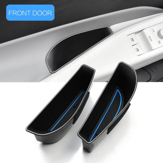 AL 適用: VW ID.3 ID3 ID 3 ドア ハンドル ストレージ ボックス アクセサリー アームレスト ボックス ID3 ドア ボックス 2 ブルー AL-OO-5697