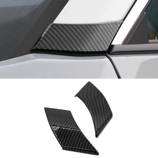 AL 適用: トヨタ RAV4 2019 2020 2021 2022 RAV 4 XA50 XA 50 ABS カーボンファイバー フロント ウインドウ A ピラー カバー トリム カーボン AL-OO-6243の通販は 10,478円