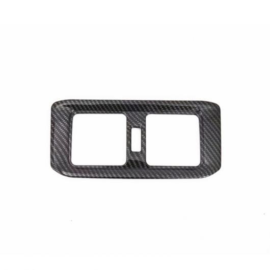 AL 適用: トヨタ RAV4 RAV 4 2019 2020 2021 2022 XA50 ABS リア エアコン 吹き出し口 フレーム カバー トリム ステッカー アクセサリー カーボン調 AL-OO-6253