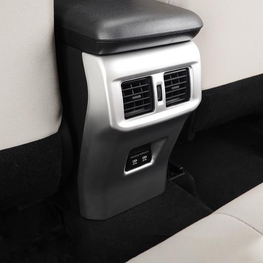 AL 適用: トヨタ RAV4 RAV 4 2019 2020 2021 2022 XA50 ABS リア エアコン 吹き出し口 フレーム カバー トリム ステッカー アクセサリー シルバー AL-OO-6255