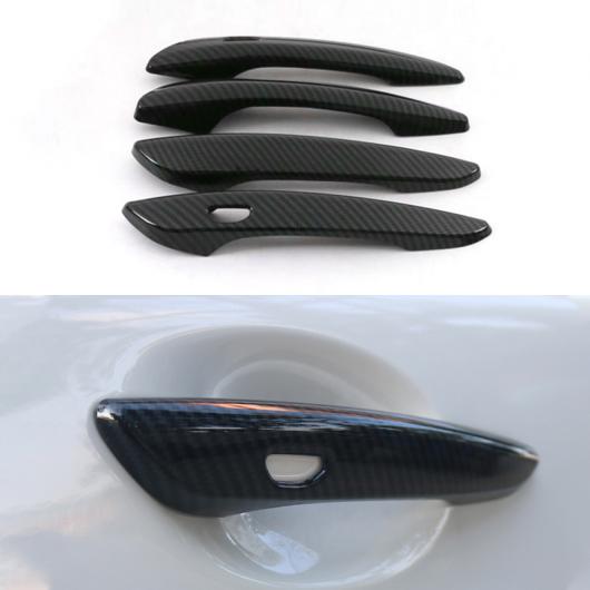 AL 適用: MAZDA3 BP アクセラ 2019 2020 2021 2022 ハイ-ABS アウター ドア ハンドル カバー ドア ボウル 保護 ハンドル カバー カーボン AL-OO-6849の通販は