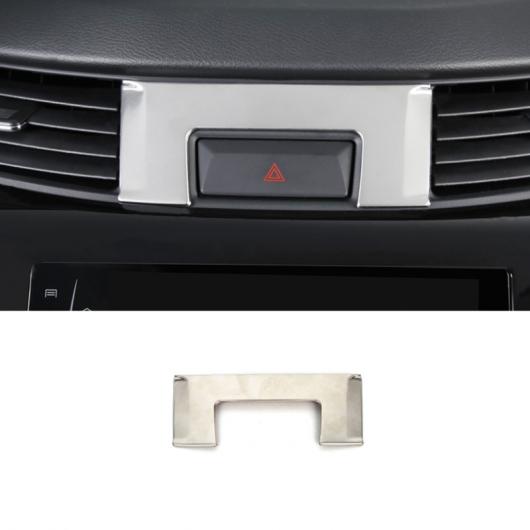 適用: 日産 ナバラ 2017 2018 2019 2020 ステンレス シルバー 助手席 フロント ドリンクホルダー フレーム ハンドル カバー トリム ワーニング ライト AL-OO-7240 AL