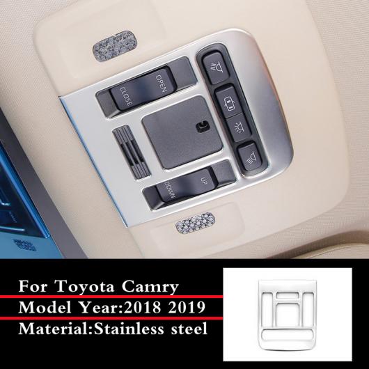 適用: トヨタ カムリ XV70 2018 2019 2020 ステンレス スチール ヘッドライト アジャスター ノブ スイッチ カバー トリム インテリア アクセサリー フロント リード ライト AL-OO-7372 AL