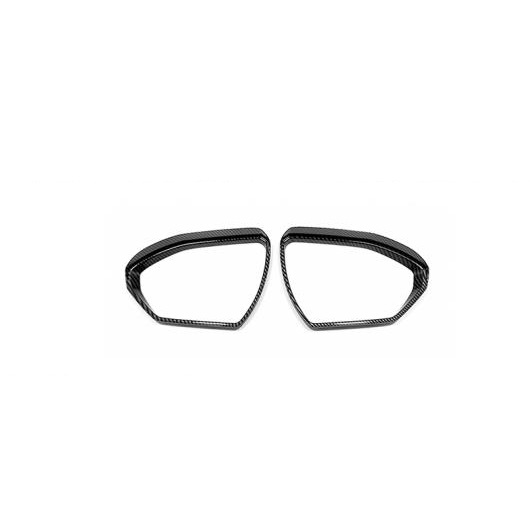適用: ヒュンダイ/現代/HYUNDAI ツーソン NX4 2021 2022 ABS カーボンファイバー サイド ドア バックミラー チューニング ミラー カバー トリム ステッカー カーボンファイバー A AL-OO-7500 AL 15,921円