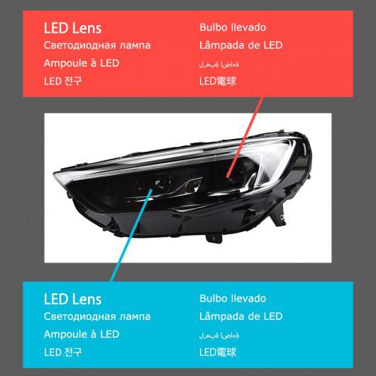 ヘッド ランプ 適用: オペル/OPEL ビュイック/BUICK GL8 LED ヘッドライト 2017-2020 ヘッドライト GL8 DRL ウインカー ハイ ビーム エンジェル アイ プロジェクター レンズ フル LED AL-OO-7940 ALの通販は 174,237円