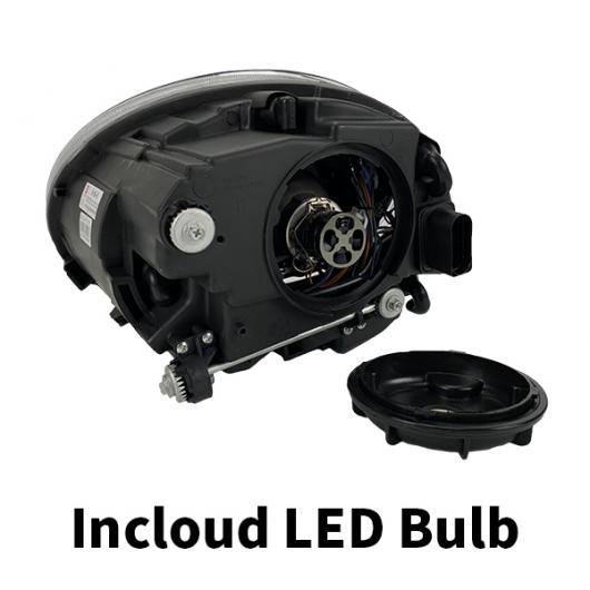 ヘッド ランプ 適用: VW ビートル LED ヘッドライト 2013-2021 ヘッドライト ビートル DRL ウインカー ハイ ビーム エンジェル アイ プロジェクター レンズ ヘッドライト オール LED AL-OO-8040 AL
