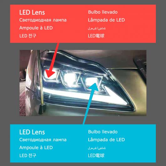 ヘッド ランプ 適用: トヨタ クラウン LED ヘッドライト 2005-2009 ヘッドライト クラウン DRL ウインカー ハイ ビーム エンジェル アイ レッドイビルアイなし フル LED AL-OO-8208 AL