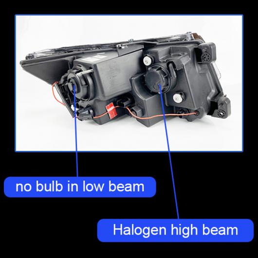 ヘッド ランプ 適用: フォード/FORD エッジ LED ヘッドライト 2012-2014 ヘッドライト エッジ DRL ウインカー ハイ ビーム エンジェル アイ プロジェクター レンズ タイプA AL-OO-8249 AL