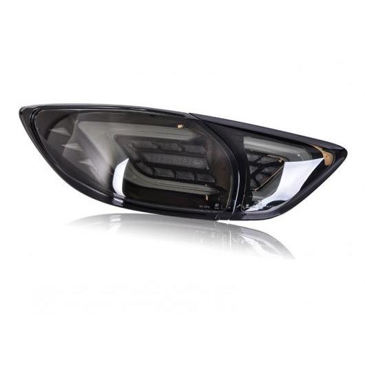 適用: マツダ CX-5 テールライト 2013-2018 CX5 LED テール ランプ CX-5 LED リア ランプ DRL+ブレーキ+パーク+シグナル LED ライト ブラック AL-OO-8384 AL