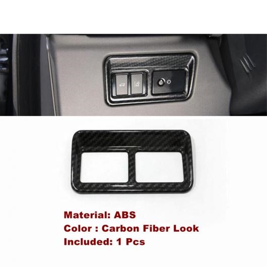 カーボン調 リフト ボタン/ピラー A/エア AC パネル/ステアリング ホイール/ヘッド ライト カバー トリム ヘッド ライト スイッチ AL-OO-9018 ALの通販は 9,990円