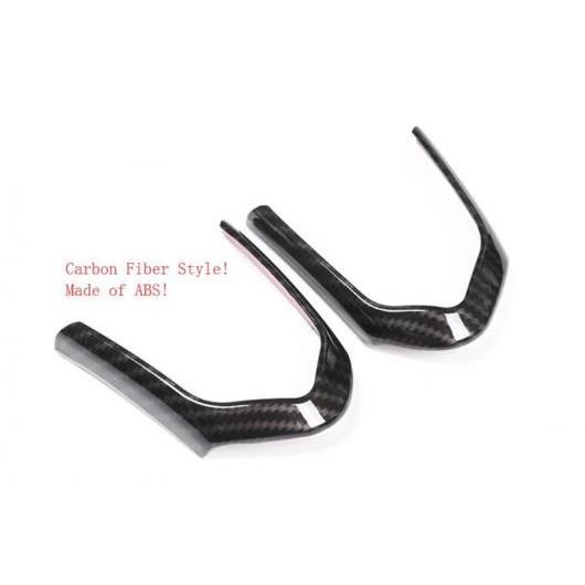 M-スポーツ ステアリング ホイール ストリップ カバー トリム 適用: BMW X5 F15 2014-2018/X6 F16 2015-2018 ABS マット/カーボン調 カーボン調 AL-OO-9028 AL