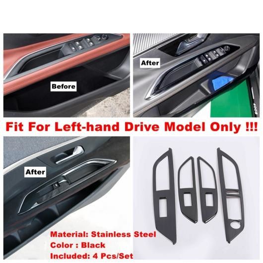 ドア スピーカー リフト ボタン パネル エア AC リード ライト グローブ ストレージ ボックス カバー トリム ブラック キット 適用: タイプA AL-OO-9108 ALの通販は