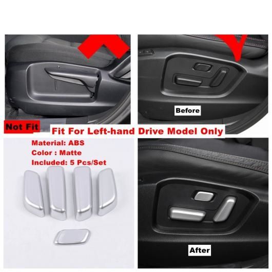 インテリア キット ドア ボタン フレーム シート アジャスター 調整 装飾 パネル カバー トリム 適用: マツダ CX-5 CX5 2017-2022 タイプB AL-OO-9122 ALの通販は 7,568円