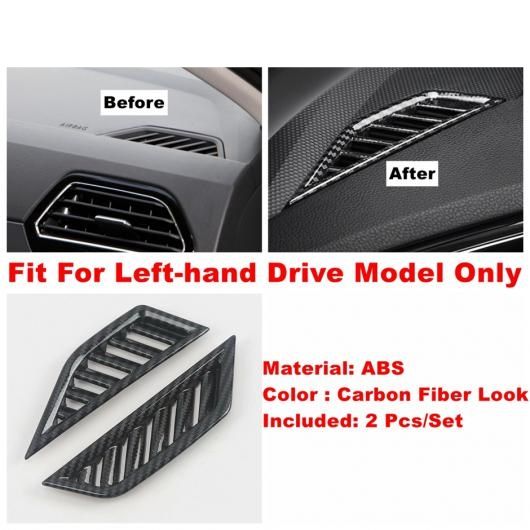 ダッシュボード エア AC ドア スピーカー リフト ボタン パネル カバー トリム 適用: VW ティグアン MK2 2016-2022 カーボン調 タイプM AL-OO-9166 AL