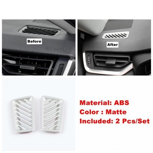 カーボンファイバー セントラル コントロール エアコン 吹き出し口 トリム カバー アクセサリー 適用: トヨタ RAV4 RAV 4 XA50 タイプD AL-OO-9255 ALの通販は 8,380円