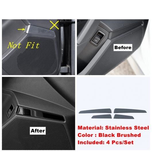 ブラック模様 ドア ボウル カップホルダー ギア ボックス パネル カバー トリム 適用: アウディ/AUDI A3 8Y セダン スポーツバック 2021 タイプB AL-OO-9326 AL