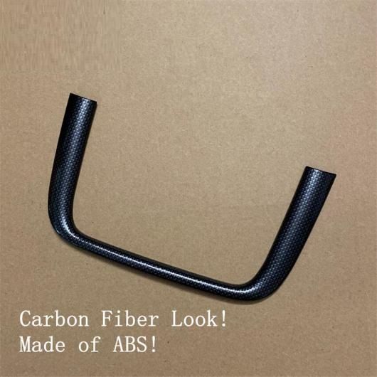 インテリア キット 適用: トヨタ ハイランダー クルーガー 2014-2019 ABS アームレスト ボックス リア ストレージ グリッド ストリップ フレーム カバー トリム カーボン調 AL-OO-9374 AL