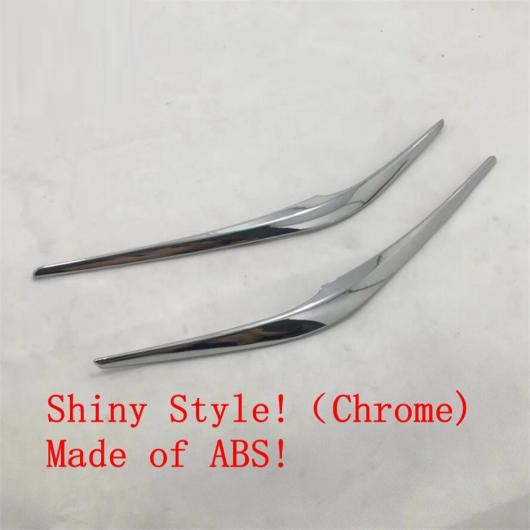 フロント ヘッド ライト ランプ アイリッド アイブロー ストリップ カバー トリム 適用: マツダ CX-5 CX5 2017-2022 クロム AL-OO-9474 AL