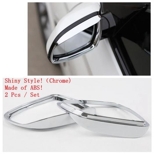 クローム シャイニー エクステリア キット 適用: BMW X3 G01 2018 2019 2020 バックミラー ミラー/リア フォグ ランプ/ドア ハンドル カバー トリム モデル F AL-OO-9480 AL