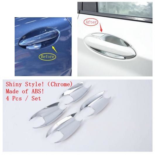 クローム シャイニー エクステリア キット 適用: BMW X3 G01 2018 2019 2020 バックミラー ミラー/リア フォグ ランプ/ドア ハンドル カバー トリム モデル E AL-OO-9480 ALの通販は