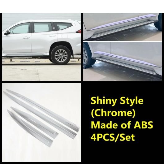ABS サイド ボディ ストリップ リア テール ゲート ドア カバー トリム 適用: 三菱 パジェロ スポーツ/モンテロ スポーツ/ショーグン スポーツ 2020 2021 タイプA AL-OO-9506 AL