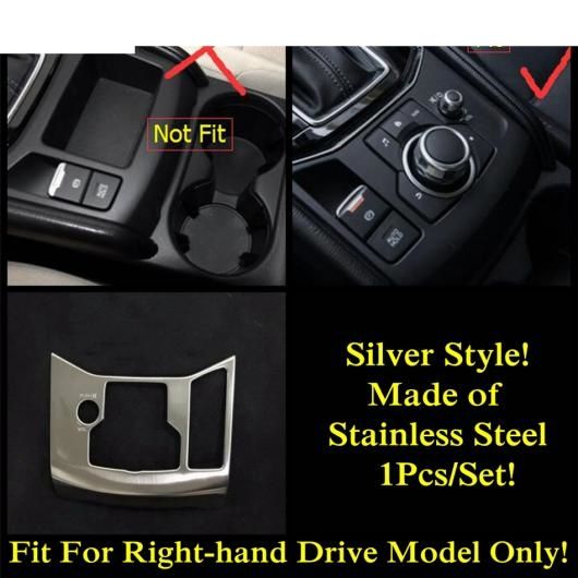 ドア アームレスト パネル ハンドル ボウル ギア フレーム カップホルダー カバー トリム キット 適用: マツダ CX-5 2017-2022 ステンレス スチール アクセサリー モデル I AL-OO-9567 ALの通販は