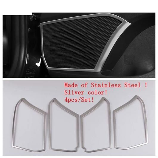 ステンレス スチール アクセサリー 適用: トヨタ カムリ 2018-2022ドア スピーカー ダッシュボード フレーム ヘッド ライト ギア パネル カバー トリム インテリア モデル A AL-OO-9704 AL