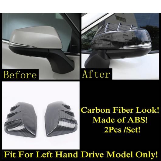 バックミラー ミラー レイン アイブロー フレーム ステッカー 保護 カバー トリム アクセサリー 適用: トヨタ ハイランダー/クルーガー 2020 2021 2022 モデル E AL-OO-9756 ALの通販は