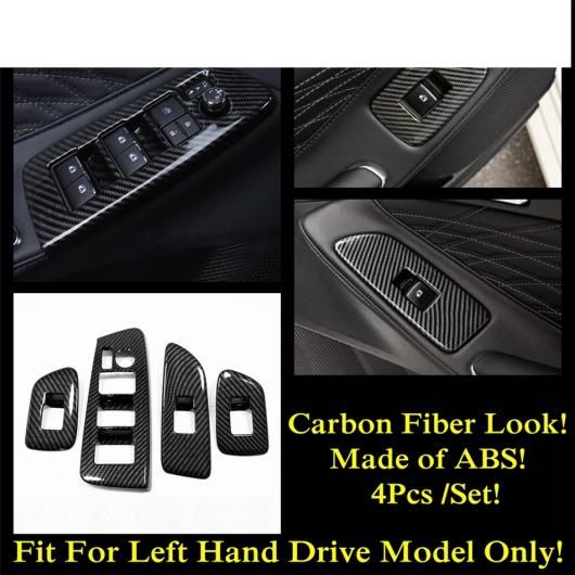 ピラー A フレーム ヘッド ランプ ウインドウ リフト ギア エア AC カバー トリム カーボンファイバー インテリア アクセサリー 適用: トヨタ アヴァロン 2019-2022 タイプB AL-PP-0004 ALの通販は