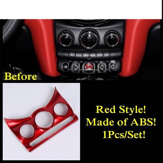 エア AC コンディション 吹き出し口 パネル カバー トリム ステッカー 適用: ミニ クーパー S F55 F56 F57 2014-2020 インテリア レッド AL-PP-0034 ALの通販は 10,746円
