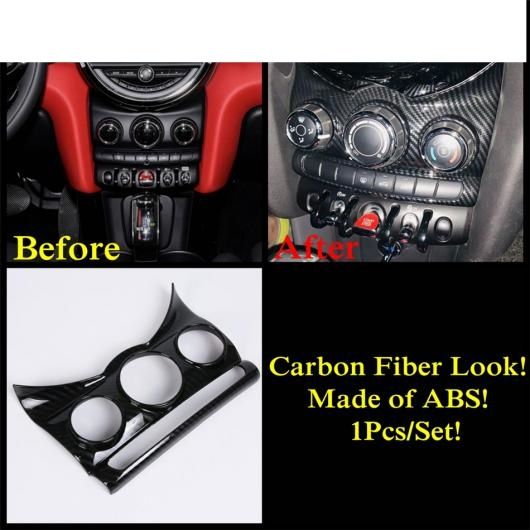 エア AC コンディション 吹き出し口 パネル カバー トリム ステッカー 適用: ミニ クーパー S F55 F56 F57 2014-2020 インテリア カーボン調 AL-PP-0034 ALの通販は