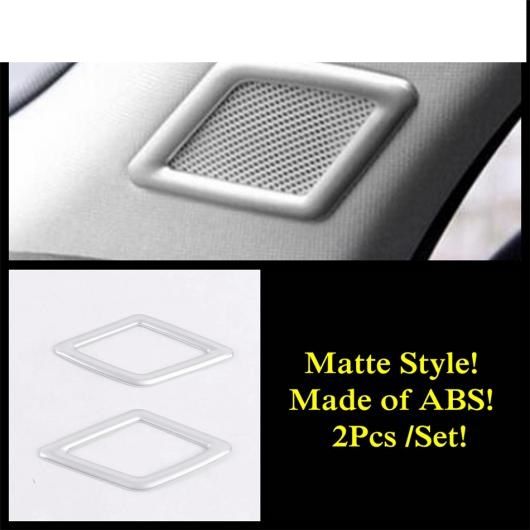 AL ドア ステレオ スピーカー フロント ピラー A オーディオ サウンド カバー トリム ABS/ステンレス スチール アクセサリー 適用: タイプF AL-PP-0039の通販は