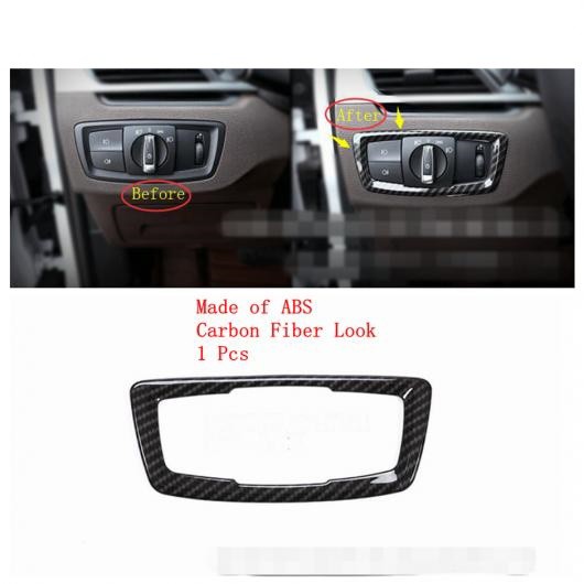 ドア スピーカー エア AC ギア ヘッド リード ライト コントロール パネル カバー トリム 適用: BMW X2 F39 2018-2021 カーボンファイバの通販は