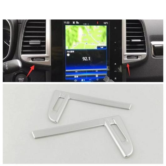 アクセサリー 適用: ルノー/RENAULT コレオス 2017-2020 ABS ミドル エア コンディション 吹き出し口 モールディング カバー トリム マット/カーボンファイバー インテリア マット AL-PP-0158 AL