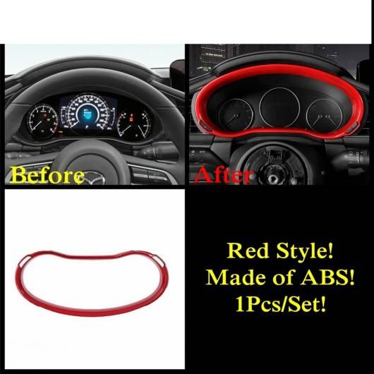 レッド ダッシュボード エア AC 吹き出し口 ギア ボックス パネル ハンドル ボウル ウインドウ リフト カバー トリム 適用: マツダ CX-30 2020-2022 インテリア アクセサリー タイプF AL-PP-0250 AL