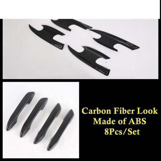 ドア ハンドル ボウル フレーム 保護 インテリア カバー トリム 適用: レクサス UX 200 250H 2019-2022 ABS クローム/カーボンファイバー アクセサリー タイプF AL-PP-0313 ALの通販は