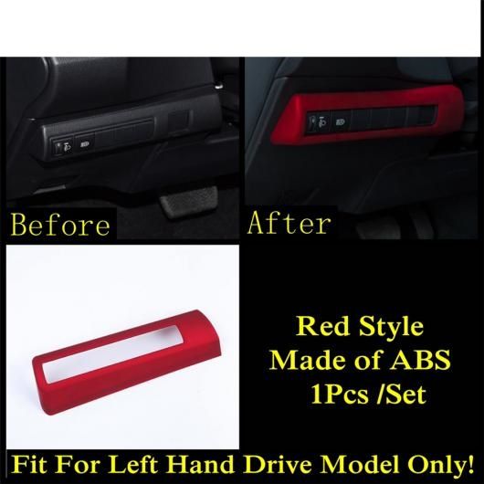 ABS レッド スタイル ステアリング ホイール ギア パネル アームレスト ウインドウ リフト ヘッド ライト ランプ ボタン カバー トリム 適用: トヨタ カローラ 2019-2022 タイプB AL-PP-0323 ALの通販は 9,909円