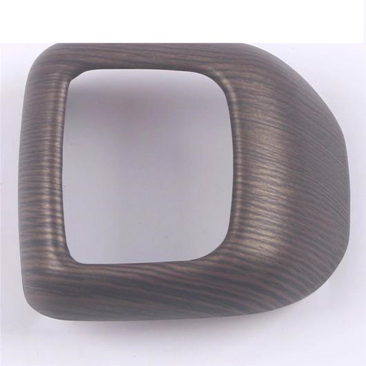 ABS レッド カーボンファイバー ギア レバー ハンドル ノブ ヘッド カバー トリム 適用: 日産 X-トレイル ローグ T33/キャシュカイ J12 2の通販は